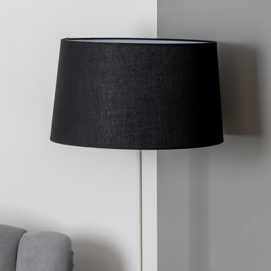 Brilagi - LED stoječa svetilka CERIA 1xE27/40W/230V premer 45 cm črna/bela