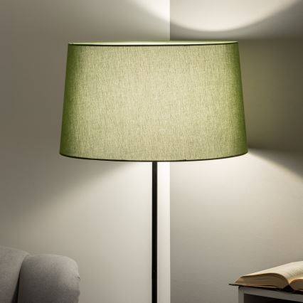 Brilagi - LED stoječa svetilka CERIA 1xE27/40W/230V premer 45 cm zelena/črna