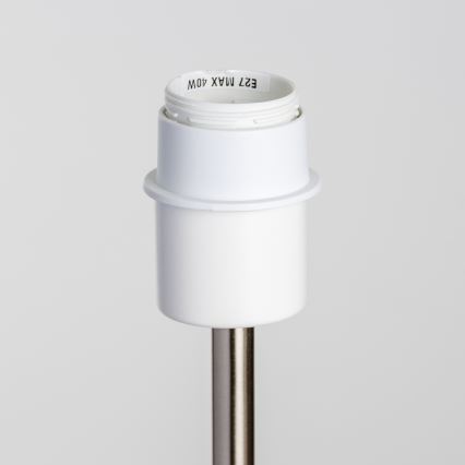 Brilagi - LED stoječa svetilka CERIA 1xE27/40W/230V, premer 50 cm, bež/matiran krom