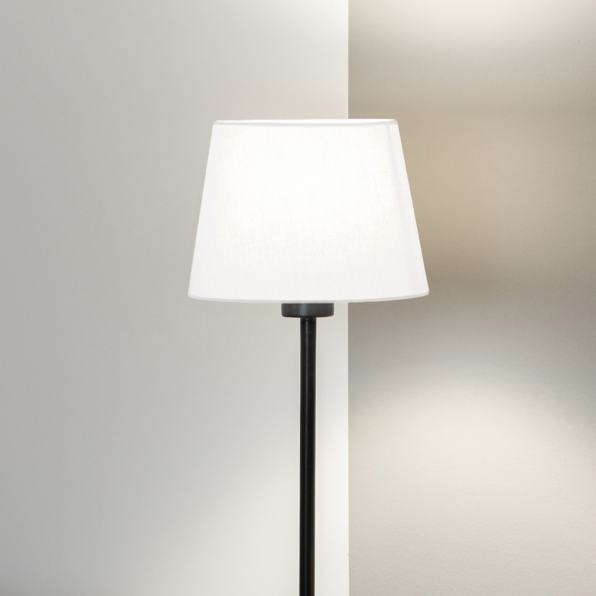Brilagi - LED Stoječa svetilka CERIA 1xE27/40W/230V Ø 20,5 cm bela/črna
