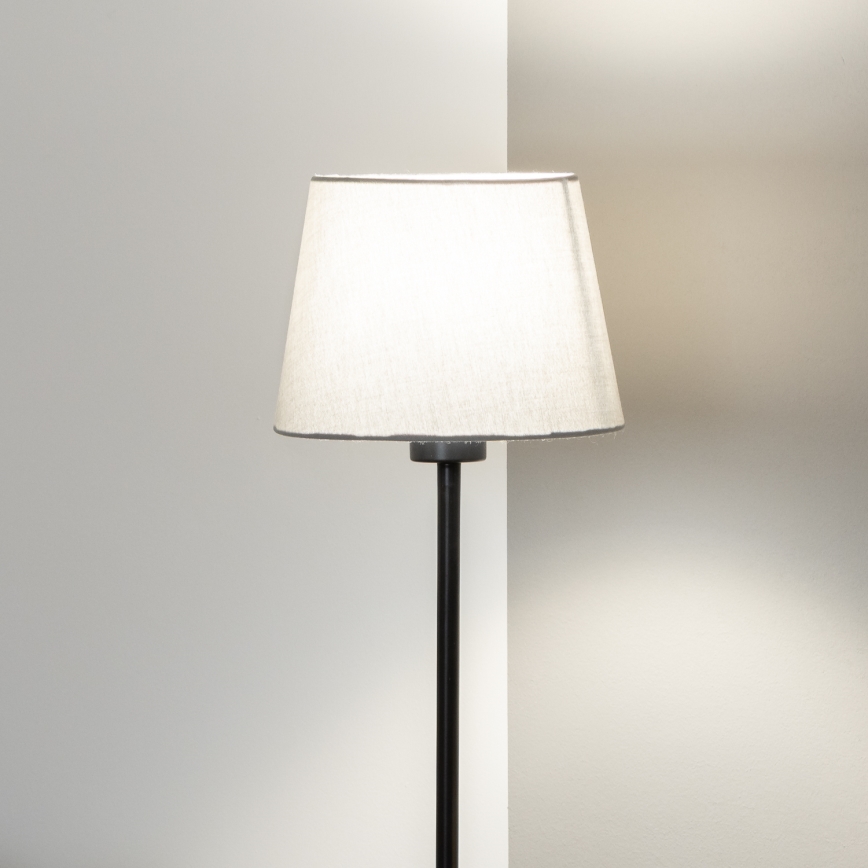 Brilagi - LED stoječa svetilka CERIA 1xE27/40W/230V Ø 20,5 cm siva/črna