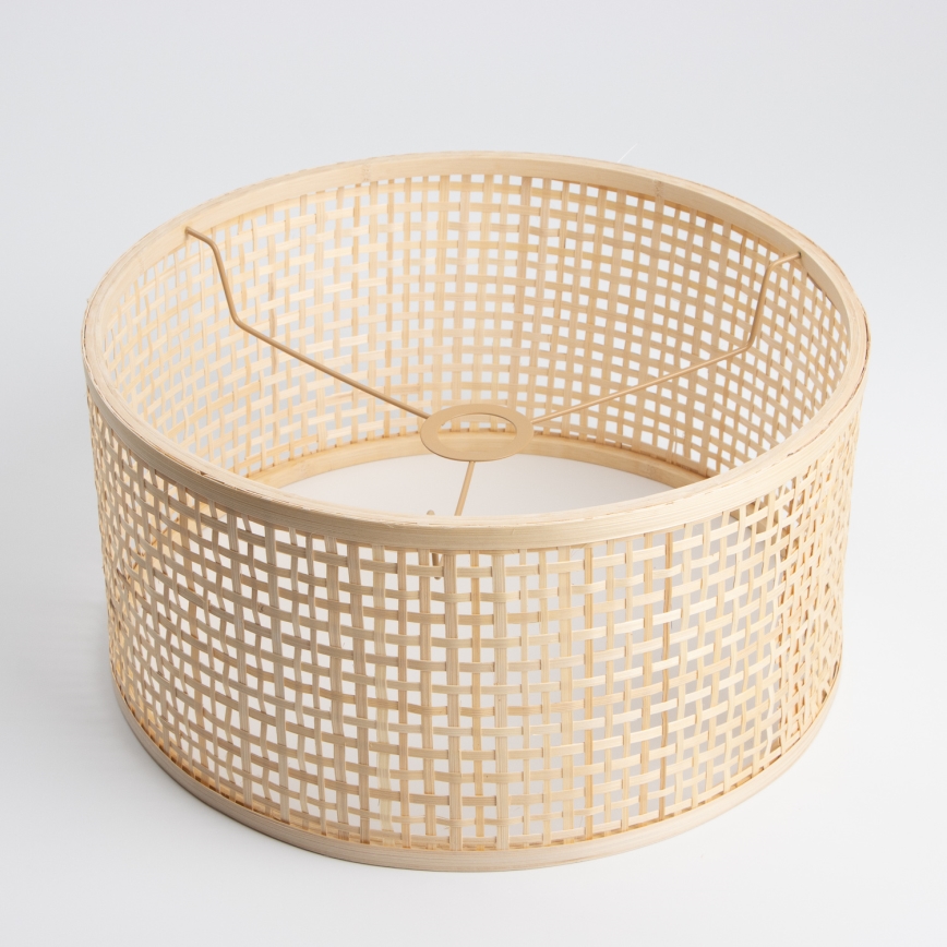 Brilagi - LED stoječa svetilka CERIA 1xE27/40W/230V Ø 25 cm bambus/črna