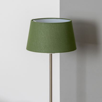 Brilagi - LED stoječa svetilka CERIA 1xE27/40W/230V Ø 25 cm zelena/mat krom