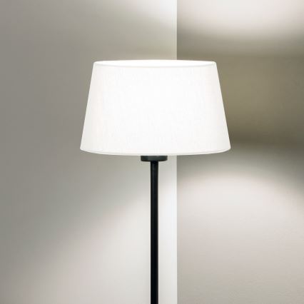 Brilagi - LED stoječa svetilka CERIA 1xE27/40W/230V Ø 30 cm bela/črna