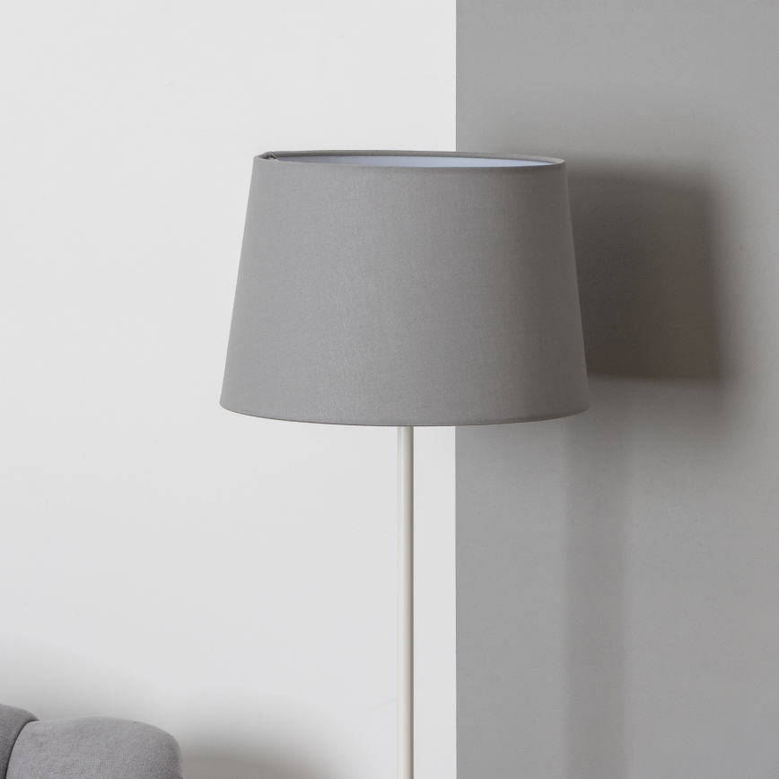 Brilagi - LED stoječa svetilka CERIA 1xE27/40W/230V Ø 30 cm siva/bela