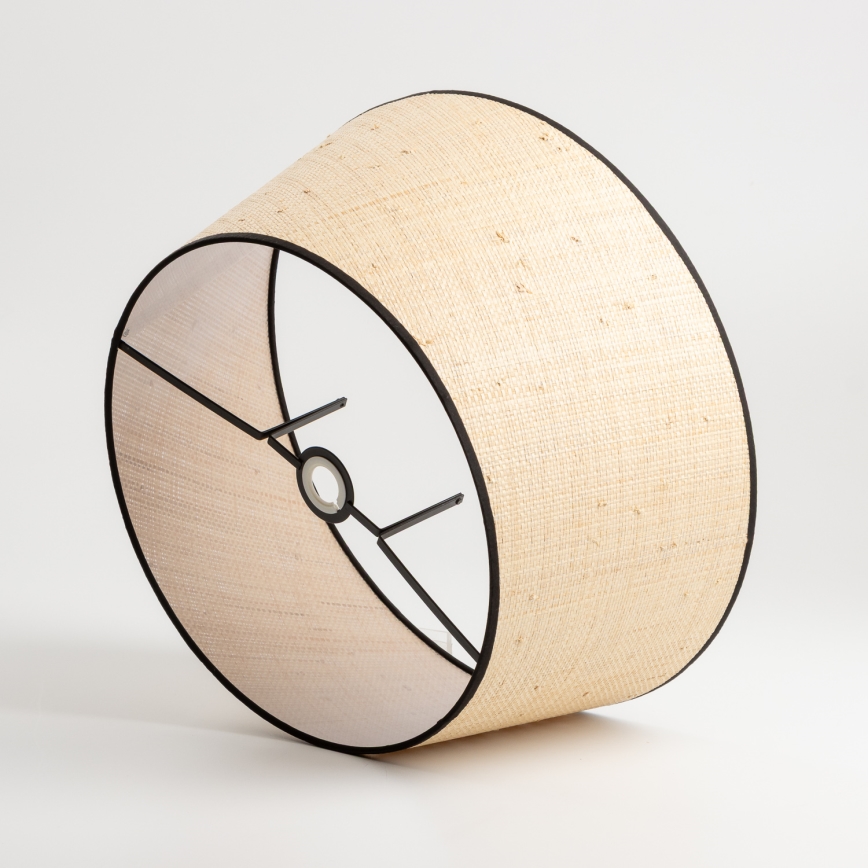 Brilagi - LED stoječa svetilka CERIA 1xE27/40W/230V Ø 50 cm bežna/črna