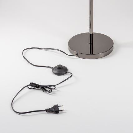 Brilagi - LED stoječa svetilka MILLA 7xG9/3W/230V črni krom/zadimljeno steklo