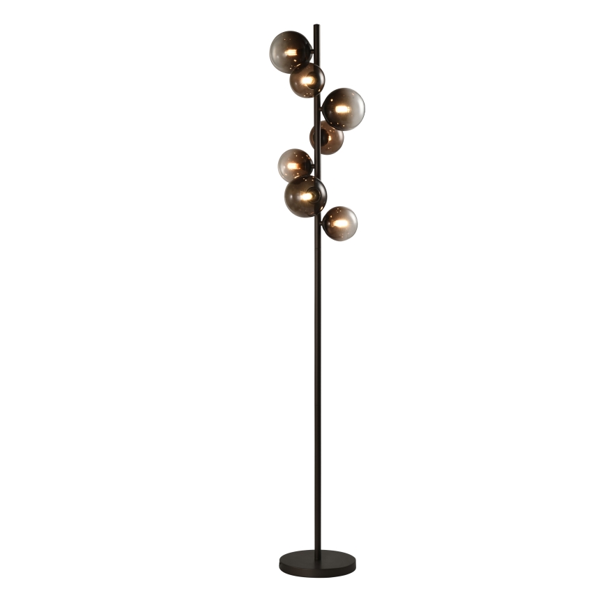 Brilagi - LED stoječa svetilka MILLA 7xG9/3W/230V rjava/dimna rjava