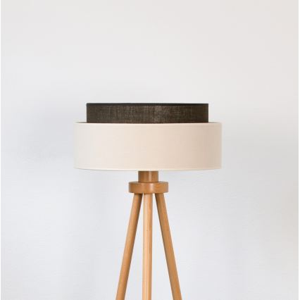 Brilagi - LED stojna svetilka BOHO STYLE 1xE27/15W/230V kremna/rjava