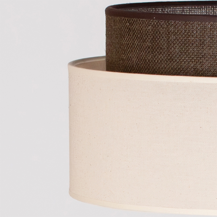 Brilagi - LED stojna svetilka BOHO STYLE 1xE27/15W/230V kremna/rjava