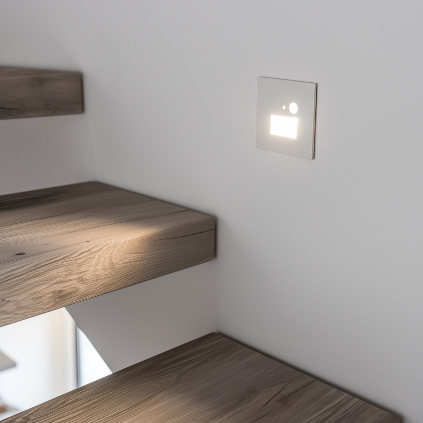 Brilagi - LED Stopniščna luč s senzorjem gibanja JACK LED/1,5W/230V 3000K/4000K/6500K bela