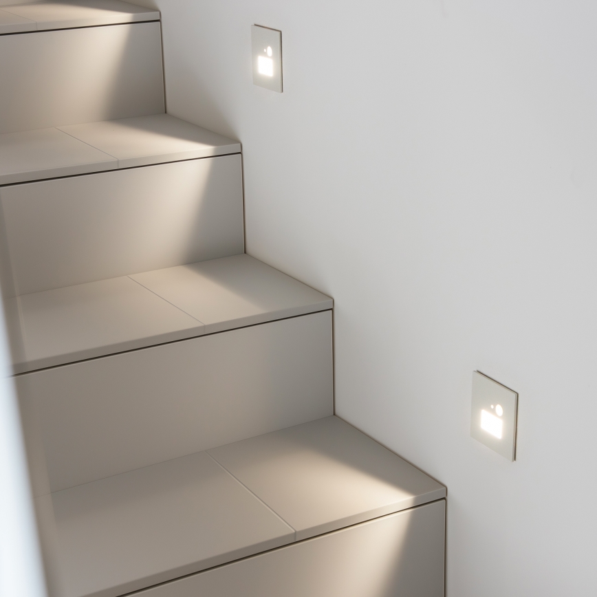 Brilagi - LED Stopniščna luč s senzorjem gibanja JACK LED/1,5W/230V 3000K/4000K/6500K bela