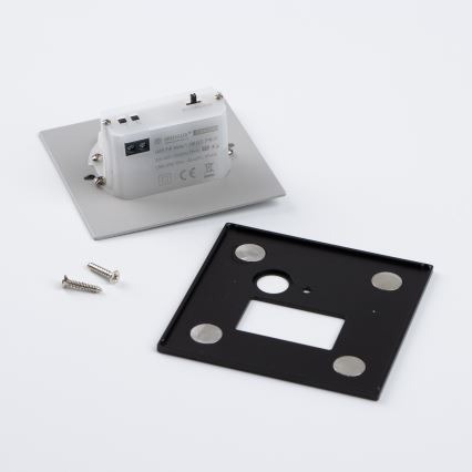 Brilagi - LED stopniščna svetilka s senzorjem gibanja in mraka JACK LED/1,5W/230V 3000/4000/6500K črna