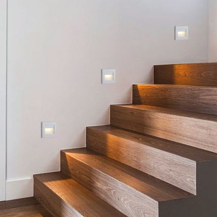 Brilagi - LED stopniščno svetilo STEP LIGHT LED/1,5W/230V IP44 bela