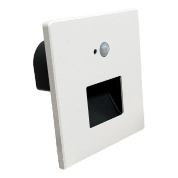 Brilagi - LED stopniščno svetilo z zaznavalom gibanja in mraka JACK LED/3W/230V 3000/4000/6500K IP65 belo