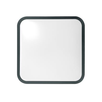 Brilagi - LED stropna svetilka za kopalnico s senzorjem ZENNA LED/18W/230V 28,5x28,5 cm IP44 antracit + daljinski upravljalnik