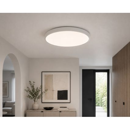 Brilagi - LED stropna kopalniška svetilka ZENNA LED/24W/230V premer 35 cm IP44 bela