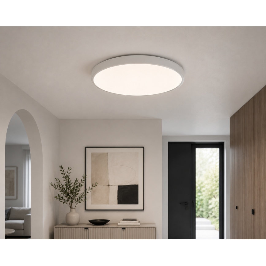 Brilagi - LED stropna kopalniška svetilka ZENNA LED/24W/230V premer 35 cm IP44 bela