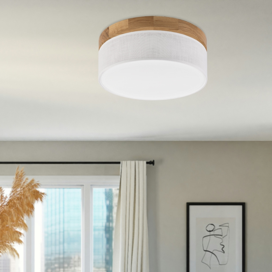 Brilagi - LED Stropna luč BELLADONNA LED/20W/230V Ø 30 cm bela/hran
