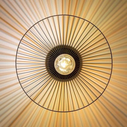 Brilagi - LED stropna nadometna svetilka CERIA WIRE 1xE27/40W/230V pr. 26 cm črna