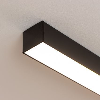 Brilagi - LED stropno pritrjeno svetilo FULLDAY LED/10/15/20W/230V 2700/4000/6000K 60 cm UGR19 črna