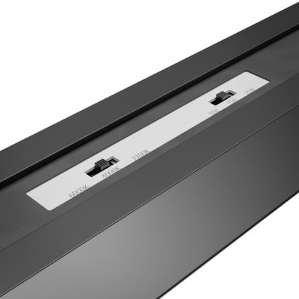 Brilagi - LED stropno pritrjeno svetilo FULLDAY LED/10/15/20W/230V 2700/4000/6000K 60 cm UGR19 črna