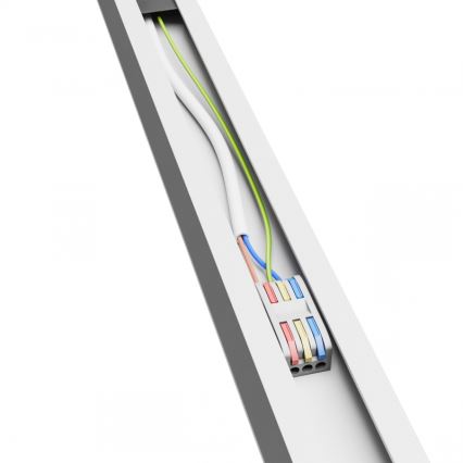 Brilagi - LED površinsko pritrjena stropna svetilka FULLDAY LED/20/30/40W/230V 2700/4000/6000K 120 cm UGR19 bela