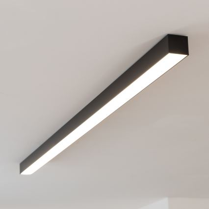 Brilagi - LED stropno nadometno svetilo FULLDAY LED/30/40/50W/230V 2700/4000/6000K 150 cm črna
