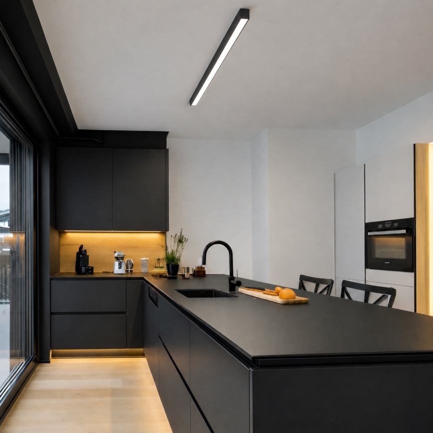 Brilagi - LED stropno površinsko ali viseče svetilo SYNODICO LED/30W/230V 4000K antracit