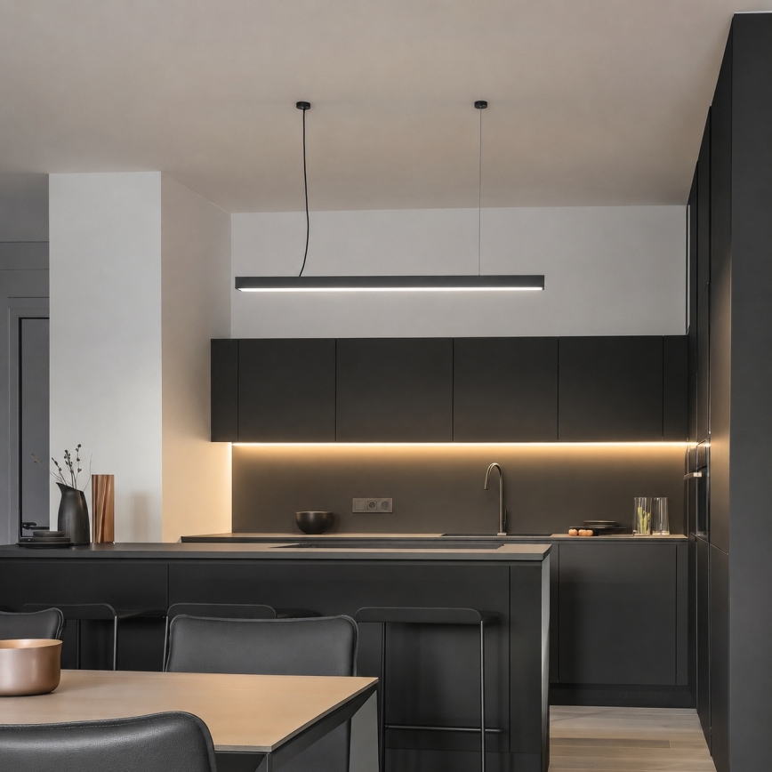 Brilagi - LED stropno površinsko ali viseče svetilo SYNODICO LED/30W/230V 4000K antracit