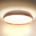 BRILAGI - LED stropna svetilka ALSON LED/24W/230V premer 29,5 cm hrast