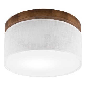 Brilagi - LED Stropna svetilka BELLADONNA 1xE27/15W/230V pr. 30 cm bela/hrast češnja