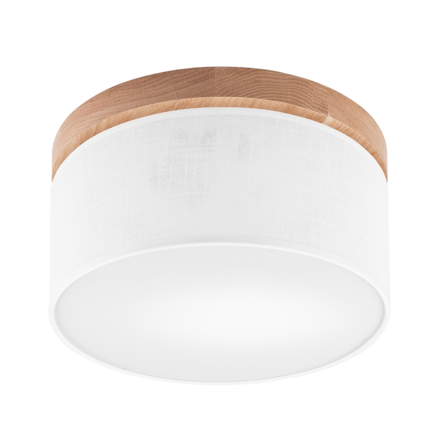 Brilagi - LED Stropna svetilka BELLADONNA 1xE27/15W/230V pr. 30 cm bela/hrast