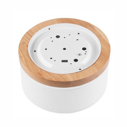 Brilagi - LED Stropna svetilka BELLADONNA 1xE27/15W/230V pr. 30 cm bela/hrast