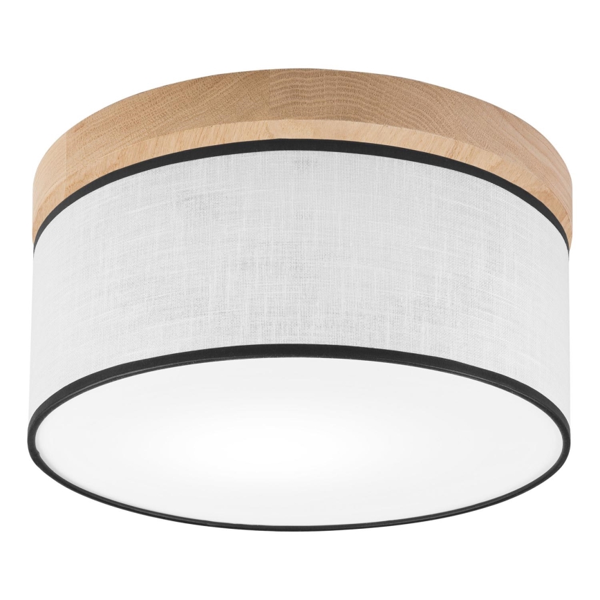 Brilagi - LED Stropna svetilka BELLADONNA 1xE27/15W/230V pr. 30 cm bela/hrast