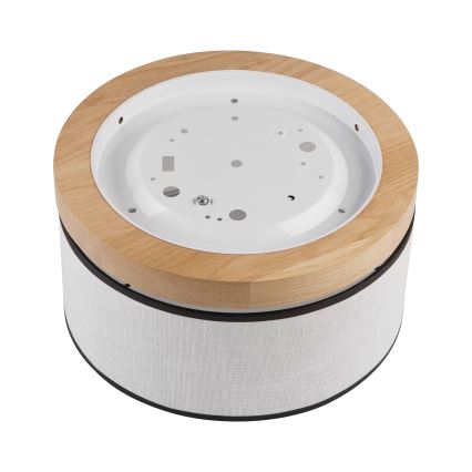 Brilagi - LED Stropna svetilka BELLADONNA 1xE27/15W/230V pr. 30 cm bela/hrast