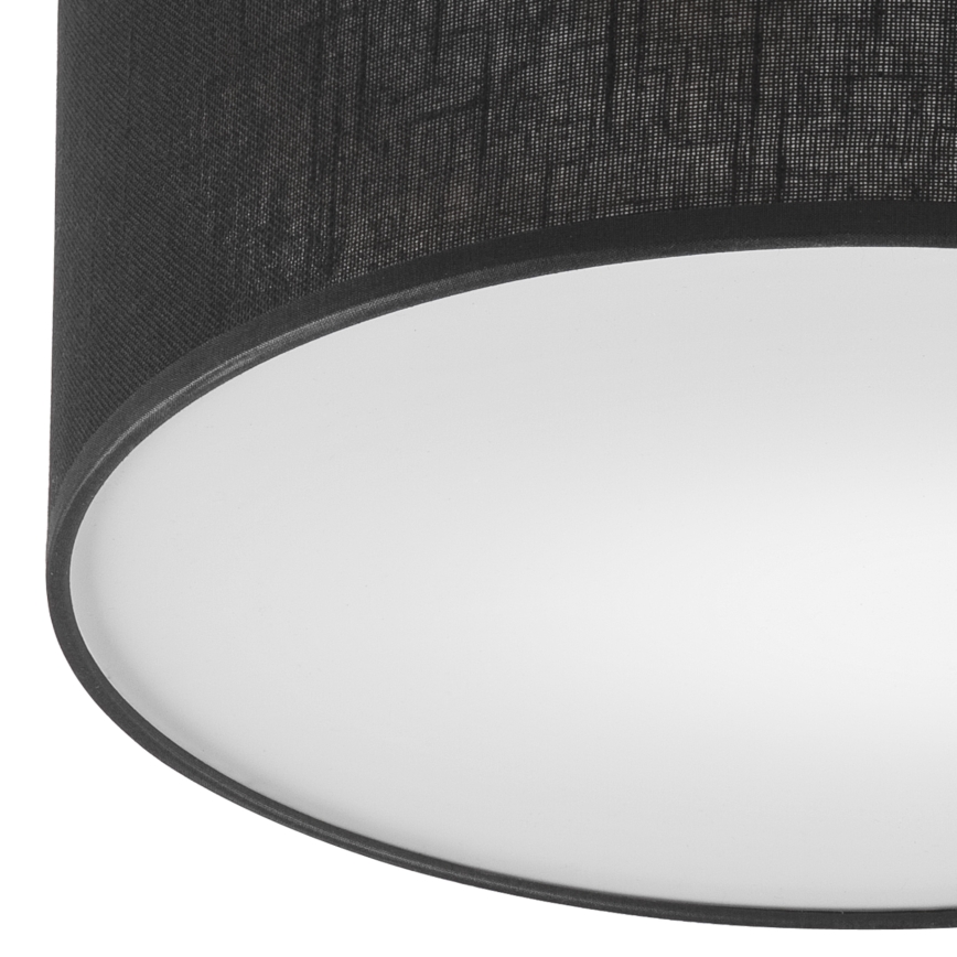 Brilagi - LED Stropna svetilka BELLADONNA 1xE27/15W/230V pr. 30 cm črna/bor