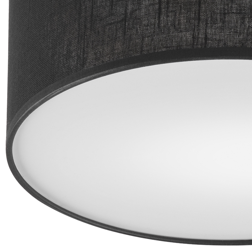 Brilagi - LED Stropna svetilka BELLADONNA 1xE27/15W/230V pr. 30 cm črna/hrast