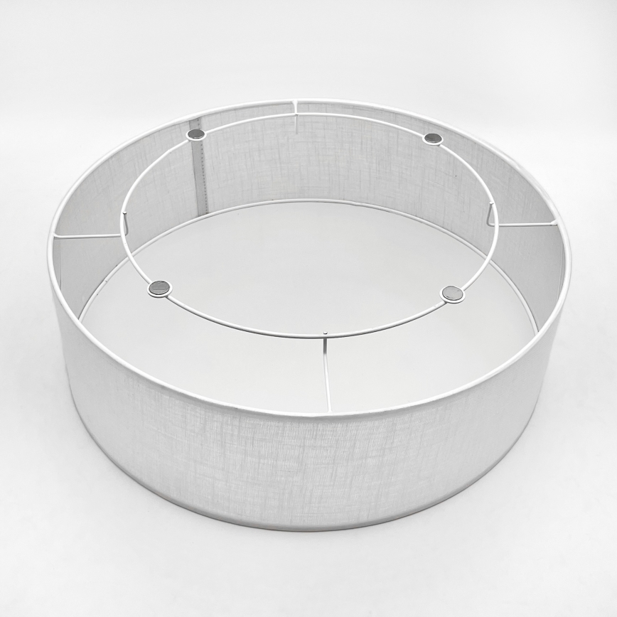 Brilagi - LED Stropna svetilka BELLADONNA 2xE27/15W/230V pr. 40 cm bela/hrast oreh
