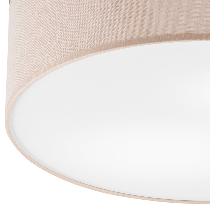Brilagi - LED Stropna svetilka BELLADONNA 2xE27/15W/230V pr. 40 cm bež/hrast