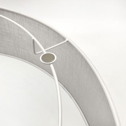 Brilagi - LED Stropna svetilka BELLADONNA 3xE27/15W/230V pr. 50 cm bela/hrast češnja