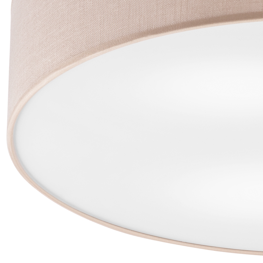 Brilagi - LED Stropna svetilka BELLADONNA 3xE27/15W/230V pr. 50 cm bež/bor