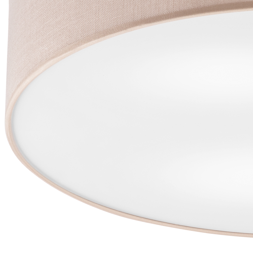 Brilagi - LED Stropna svetilka BELLADONNA 3xE27/15W/230V pr. 50 cm bež/hrast