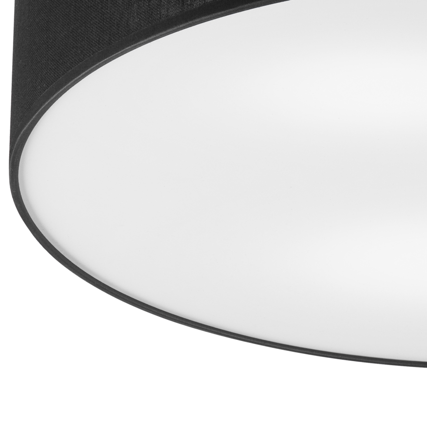 Brilagi - LED Stropna svetilka BELLADONNA 3xE27/15W/230V pr. 50 cm črna/hrast