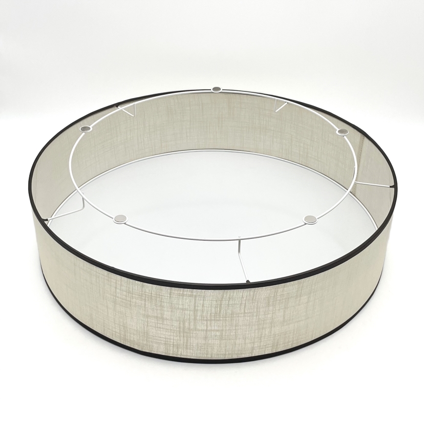 Brilagi - LED Stropna svetilka BELLADONNA 3xE27/15W/230V pr. 50 cm krem barva/hrast