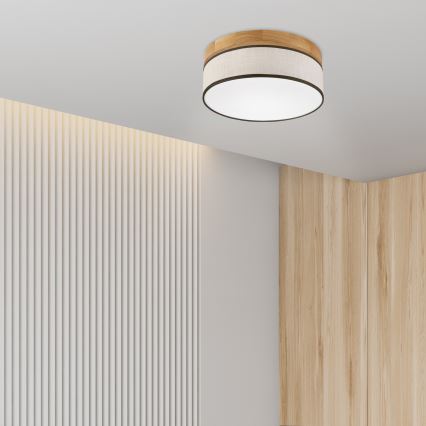 Brilagi - LED Stropna svetilka BELLADONNA LED/20W/230V premer 30 cm krema/hran