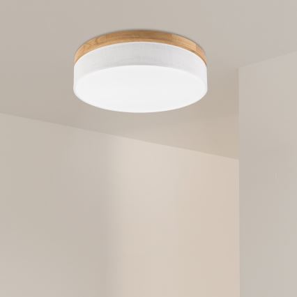 Brilagi - LED Stropna svetilka BELLADONNA LED/36W/230V premer 50 cm bela/jesen