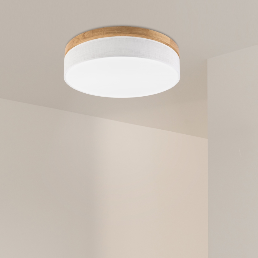 Brilagi - LED Stropna svetilka BELLADONNA LED/36W/230V premer 50 cm bela/jesen