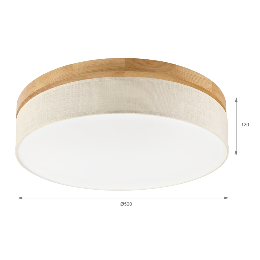 Brilagi - LED stropna svetilka BELLADONNA LED/36W/230V premer 50 cm kremna/jesen