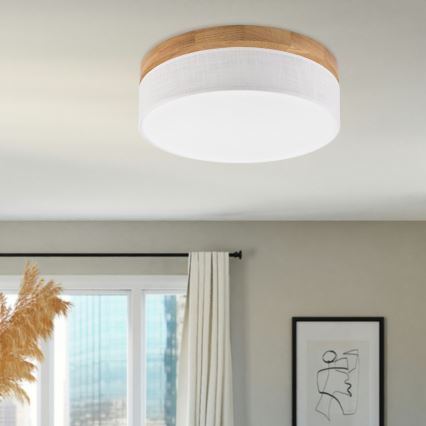 Brilagi - LED Stropna svetilka BELLADONNA LED/36W/230V Ø 40 cm bela/osem